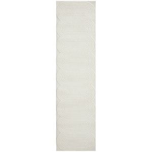 The Rug Connection Skye Carl Off White 400x80cm - Large Runner Pet Friendly Indoor Rug