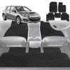 6D Diamond Car Floor Mats for Mazda 3 2009-2013-Full Set-Black-Outback GT