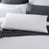 CottonMore A Pair of 350TC Hotel Quality Plain White Pillowcases