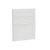 Kaboodle 600mm Sesame Salt Alpine 3 Drawer Panels