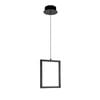 Dahli 1 Light LED Pendant - Black-3K