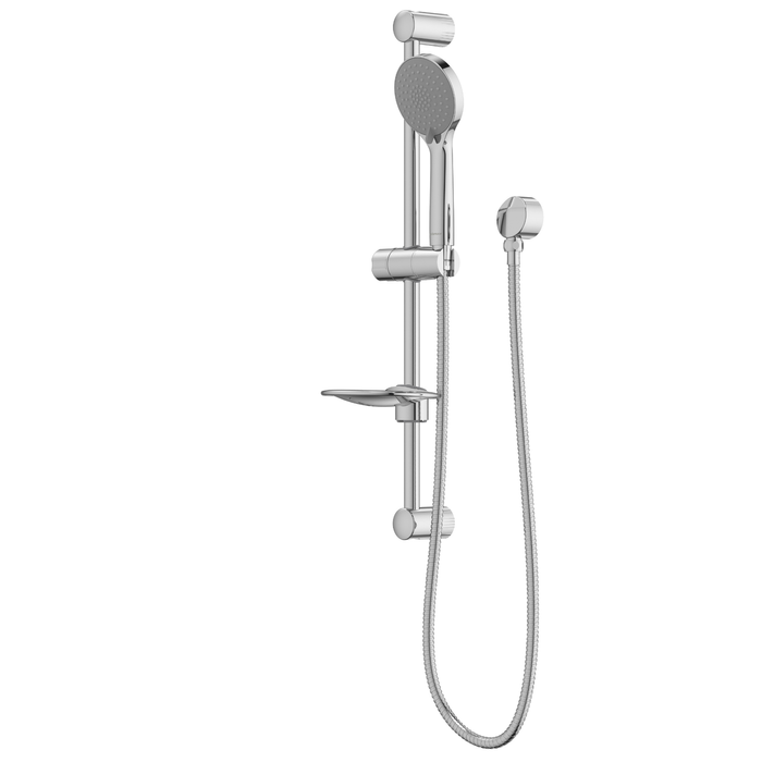 Flexispray Chrome Bermuda 3 Function Rail Shower - WELS 3 Star/9.0L/min