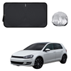 Front Windscreen Sun Shade for VolksWagen Golf 2013 - 2021 Hatch/Wagon (MK7) - Standard 150 x 85 cm - Black