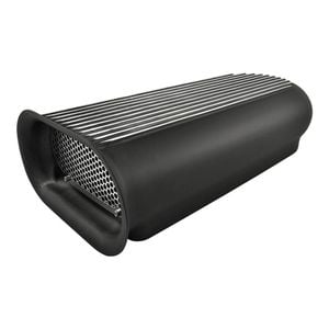 Black Aluminium Hilborn Air Scoop, Suits Dual 4 BBL