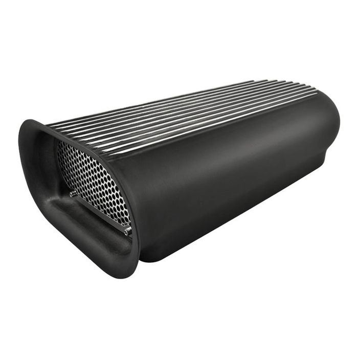 Black Aluminium Hilborn Air Scoop, Suits Dual 4 BBL