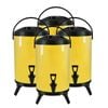 SOGA 4X Stainless Steel Insulated Beverage Dispenser with Tap 8L Yellow