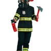 Junior Fire Rescue Boys Deluxe Firefighter Costume - 10-12