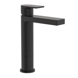 Clark  Matte Black Lead Free Round Square Tower Basin Mixer