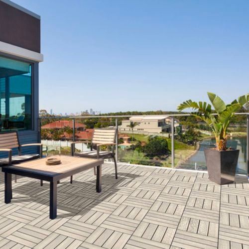 0681993
  Dekart 300 x 300 Deck Tiles - Burleigh Sand