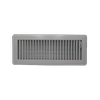 Accord 10 x 30cm White Metal Louvered Floor Vent