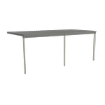 Absco Structures 6.0 x 3.0 x 3.0m Woodland Grey Double Patio Cover