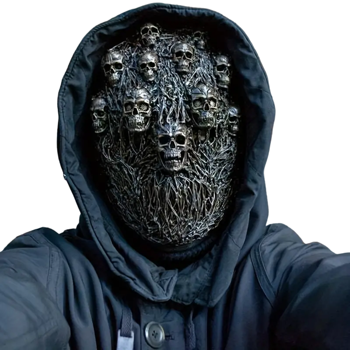 Lifebay Bone-Chilling Elegance: Steam Skeleton Mask