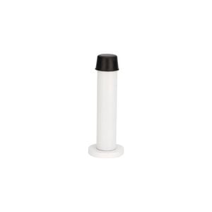 Zanda 85mm White Concealed Fix Skirting Door Stop