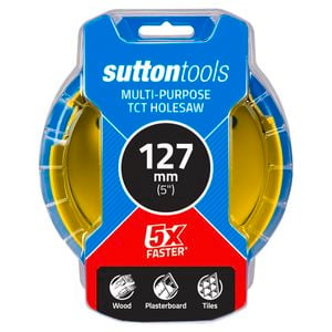 Sutton Tools 127mm TCT Multi-Purpose Seamless Holesaw