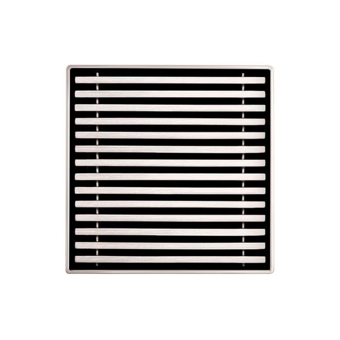 Forme 110 x 110mm Stainless Steel Square Mesh Shower Waste Grate