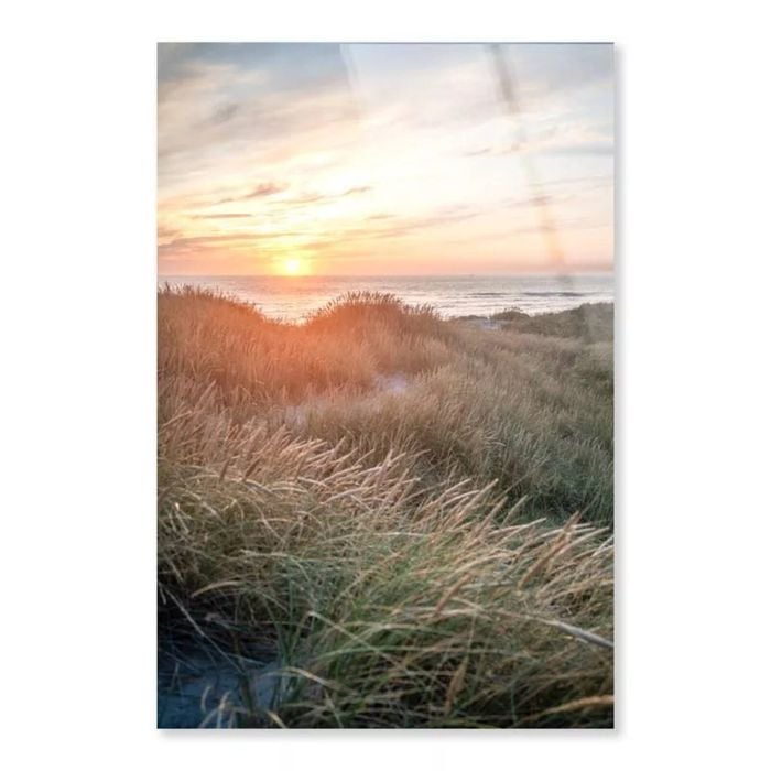 Sunset On Danish Sea  Print 100% Australian Made 100 x 150cm  (Acrylic)