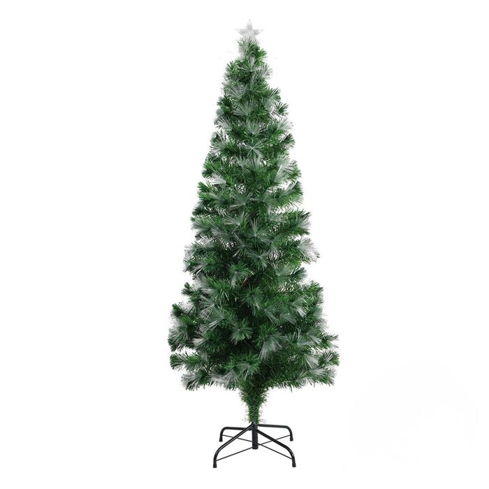 Santaco 2.1m Artificial Christmas Tree 170 Tips With Warm White Pink Led Lights