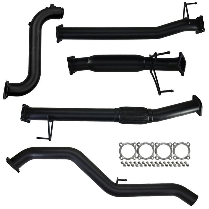 Ignite Exhausts Turbo Back For Isuzu D-max 4jj3 No Cat & Hotdog 409 Stainless Steel
