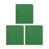 3x Marbig Pe Lever Arch File Folder A4 Document Filing Organiser Holder Green