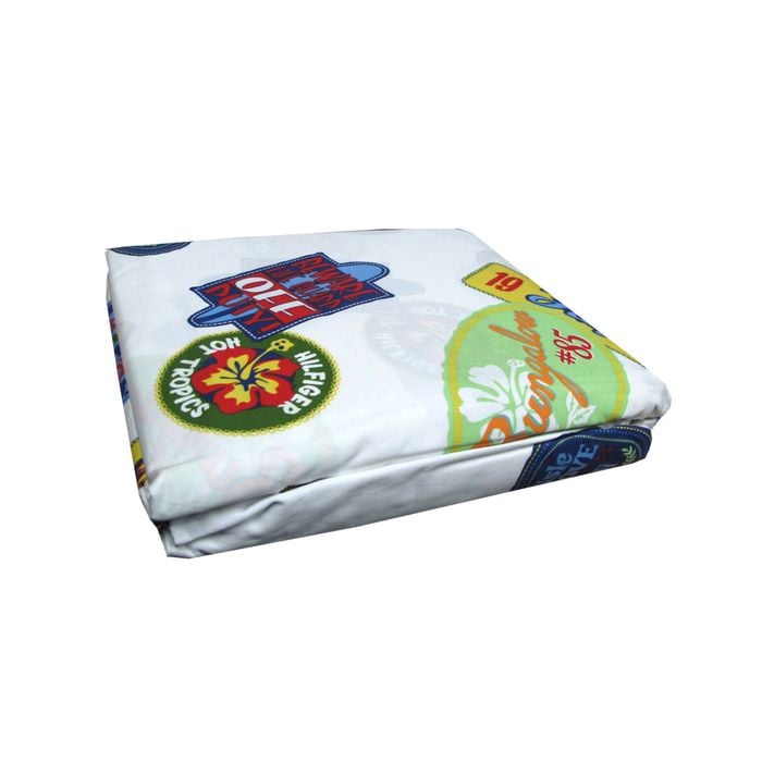 Bloomington Weston Badges 100% Combed Cotton Single Sheet Set
