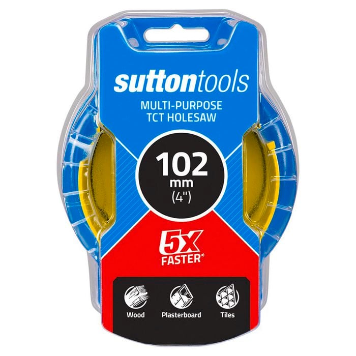 Sutton Tools 102mm TCT Multi-Purpose Holesaw