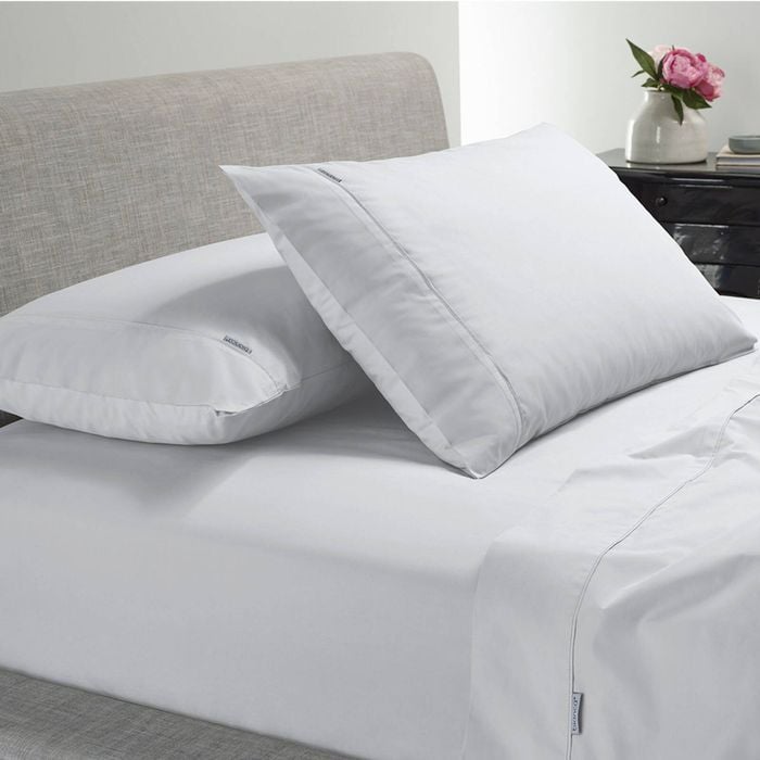 Bianca Heston Cotton White Sheet Set - Long Single