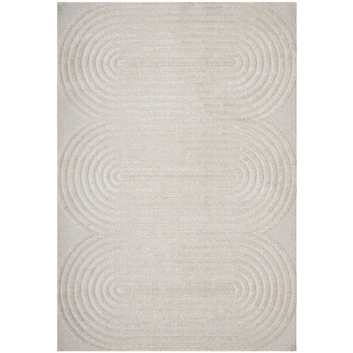 The Rug Connection Skye Carl Beige 400x300cm - Extra Extra Large Pet Friendly Indoor Floor Rug