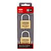 Lockwood 40mm Solid Brass 110 Series Padlock - 2 Pack
