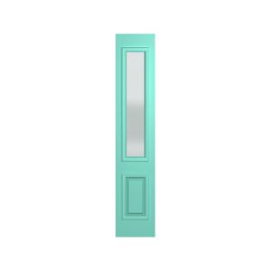 Hume Doors 1980 x 400 x 40mm Vaucluse XVP13 Glazed Etchlite Entrance Panel