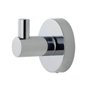 MIXX Chrome Chia Round Robe Holder