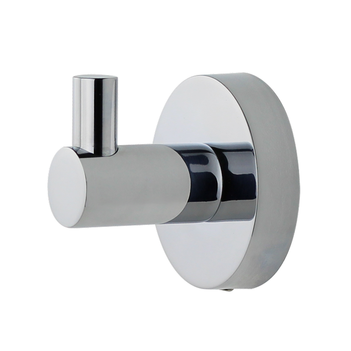 MIXX Chrome Chia Round Robe Holder