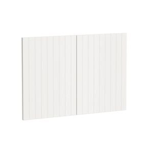Kaboodle 900mm Vanilla Essence V-Groove Rangehood Doors - 2 Pack