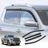 Weathershields for GWM UTE Cannon 2021-Onwards Weather Shields Wind Deflectors Window Visor