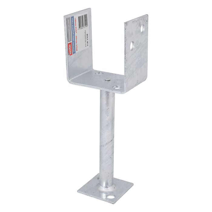 Pryda 200x100mm M12 Full Stirrup Post Anchor