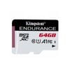 Kingston 64gb Microsd High-endurance – Ideal For Dash Cams, Security & Mobile Devices