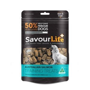 Savour Life Adult Pet Dog Training Treats Australian Salmon 165g