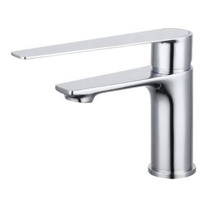 evekare Chrome Extended Lever Basin Mixer WELS 4 Star 7.5L/min