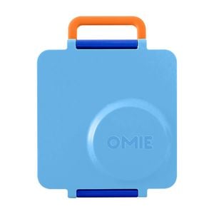 Omie Omiebox Hot&Cold Stainless Steel Bento Box 21.59x19.05x7.62cm Bluesky