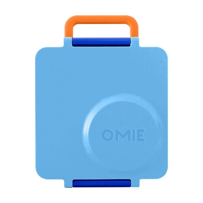 Omie Omiebox Hot&Cold Stainless Steel Bento Box 21.59x19.05x7.62cm Bluesky