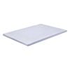 Giselle 5cm Natural Latex Mattress Topper, 7-zone Cooling Pad Queen