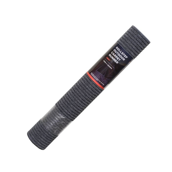 Trekka 300 x 100cm Grey Rollstep Outdoor Carpet Runner