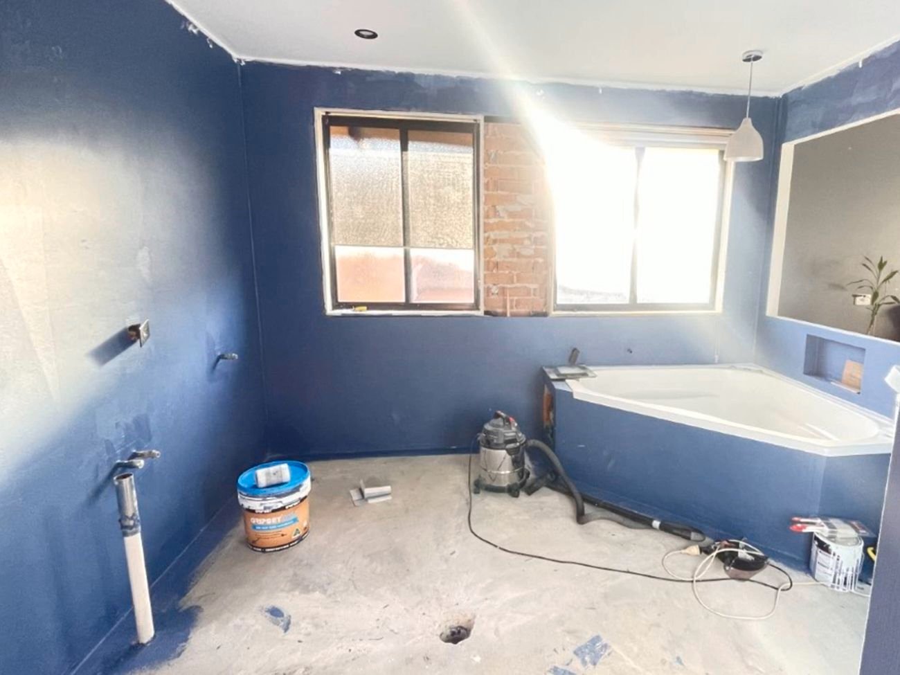 D.I.Y. - Step 3 - Turning a dated, dysfunctional bathroom into a cool, contemporary ensuite