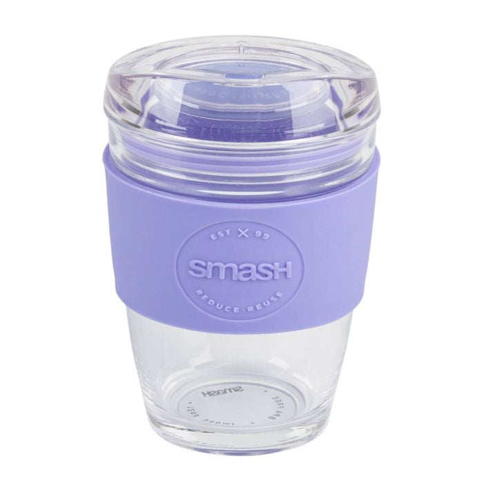 Smash Products: OG Glass Coffee Cup | 340ML | Lilac