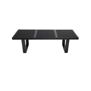 SD House George Nelson Replica Platform Bench 122cm -  Black