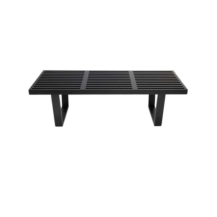 SD House George Nelson Replica Platform Bench 122cm -  Black