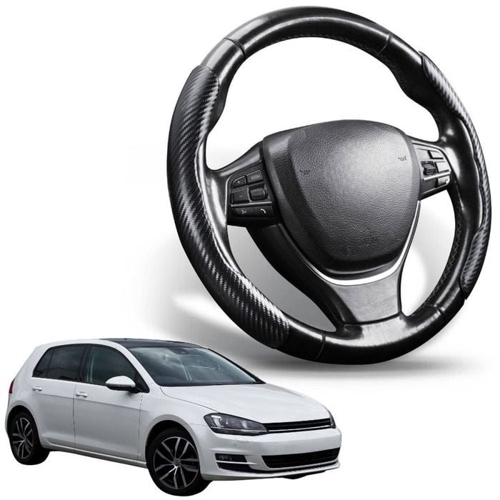 Segmented Steering Wheel Cover for VolksWagen Golf 2013 - 2021 Hatch/Wagon (MK7)