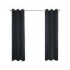 Windoware 180 x 250cm Charcoal Urban Room Darkening Eyelet Curtain - 1 Pack