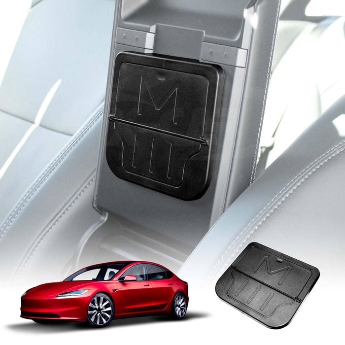 Centre Console Organizer for Tesla Model 3 Highland 2023-Onwards Armrest Hidden Storage Box