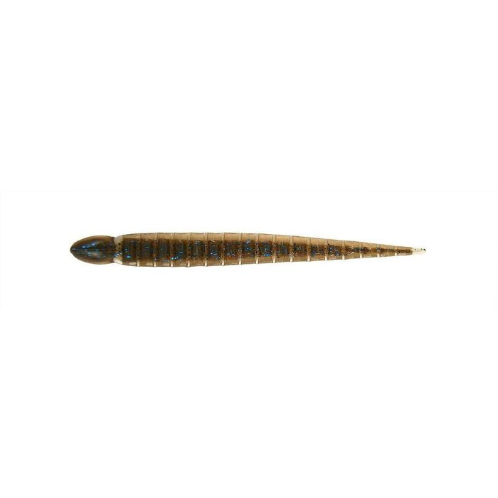 Keitech Custom Leech 3" Scented Soft Plastic Fishing Lure 531C Blue Flash Cinnamon