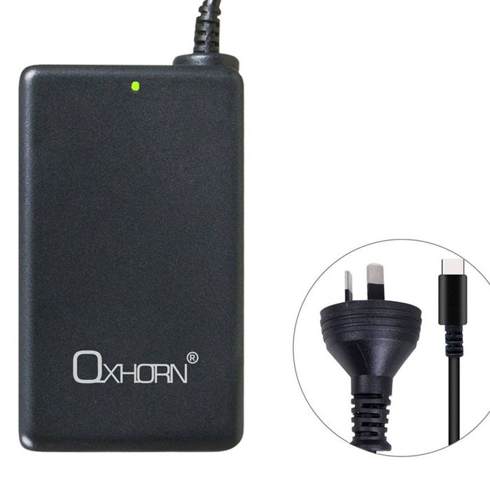 Oxhorn 65W AC Power Adapter USB-C Charger Power